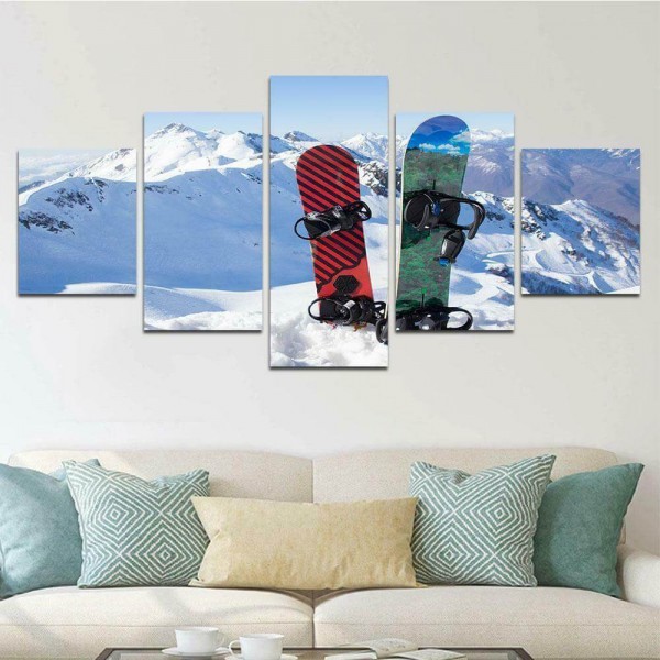 Snowboard | 5 Teile