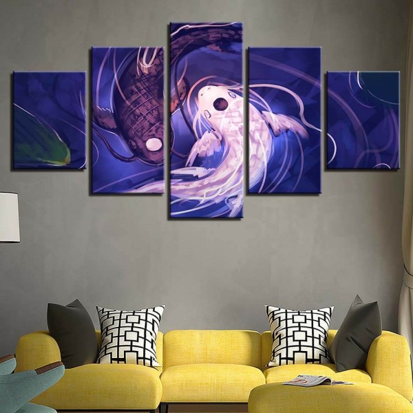 Fisch in Yin und Yang | 5 Teile