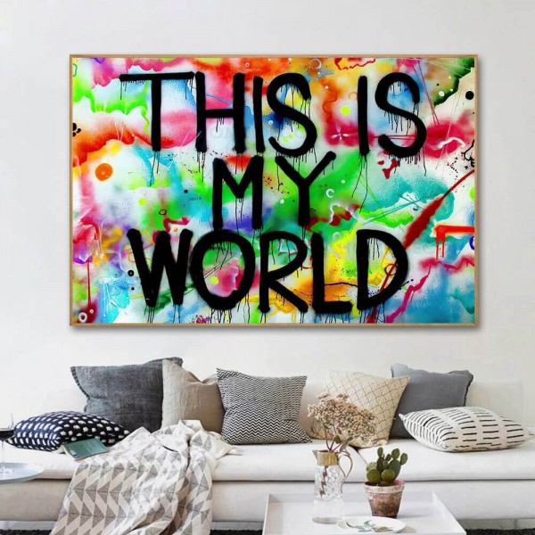 This is my world ab 50x80cm