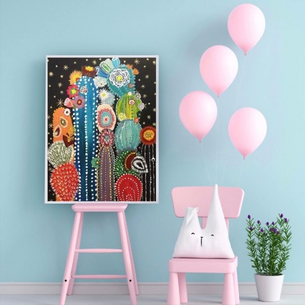 Kakteen 2 50x70cm