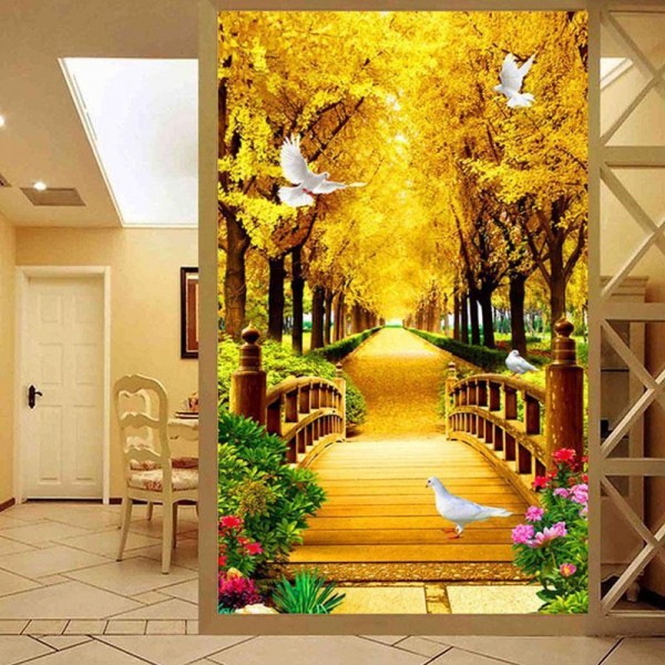 Brücke im Wald ab 50x100cm