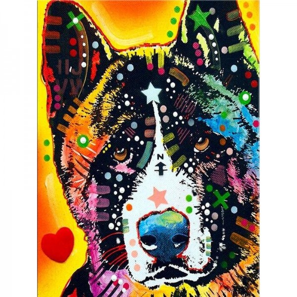 Bunter Hund