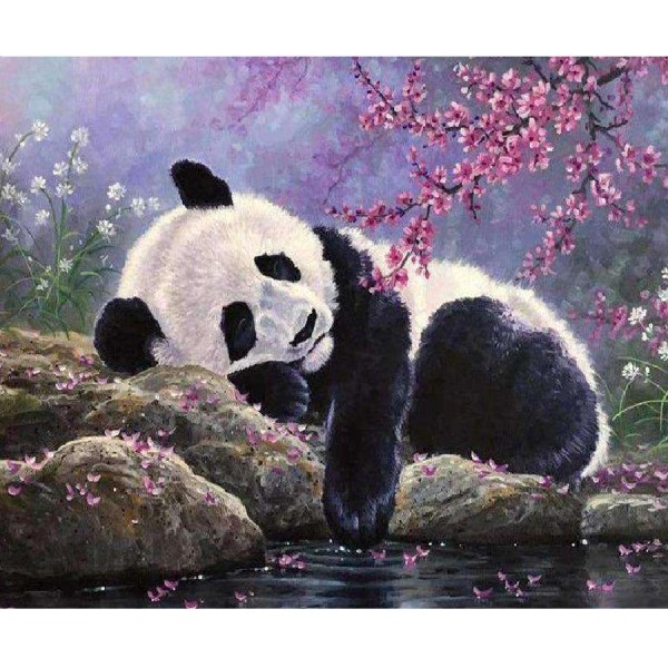 Schlafender Panda