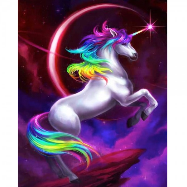 Einhorn-regenbogenfarben