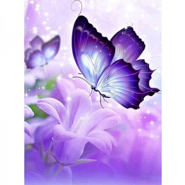 Lila Schmetterling