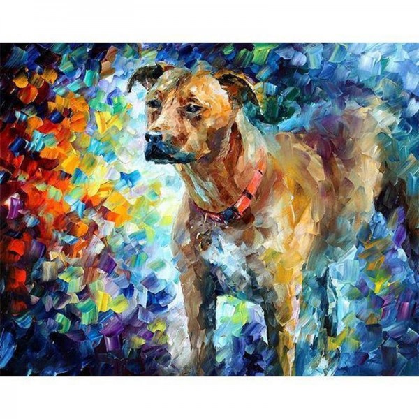 Hund | Malen nach Zahlen