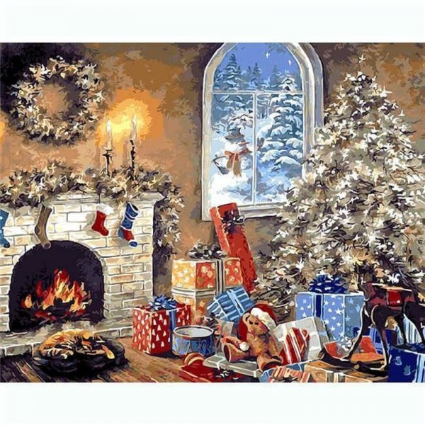 Weihnachten 3 | Malen nach Zahlen