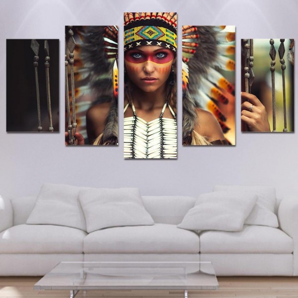 Indianer | 5 Teile