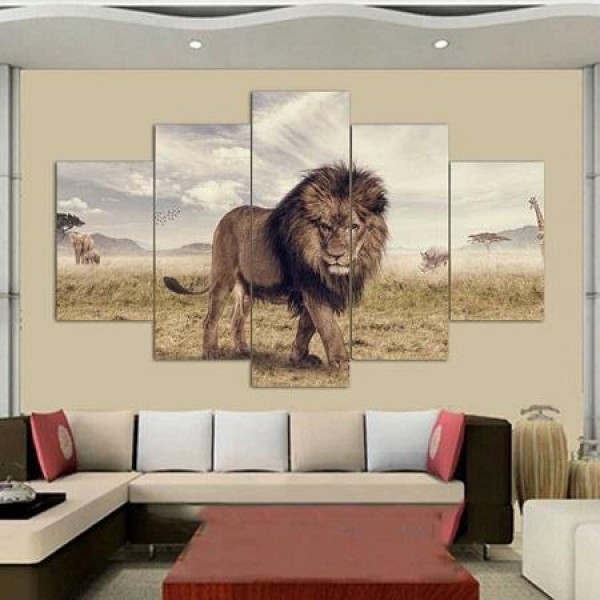 Löwe | 5 Teile