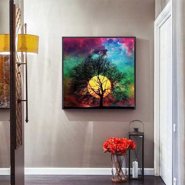 Bunte Nacht ab 50x50cm