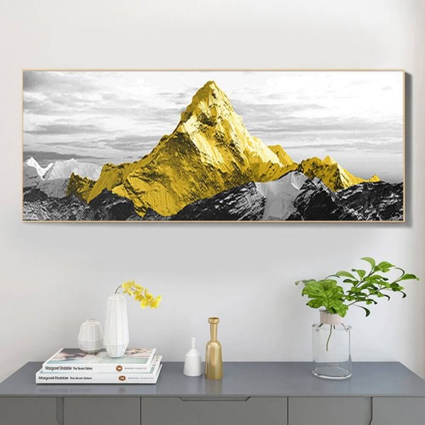 Berge aus Gold ab 40x100cm