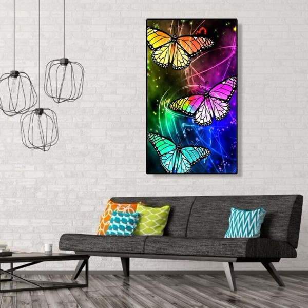 Bunte Schmetterlinge ab 50x90cm