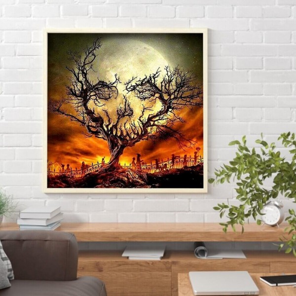 Schädel im Mondlicht ab 50x50cm