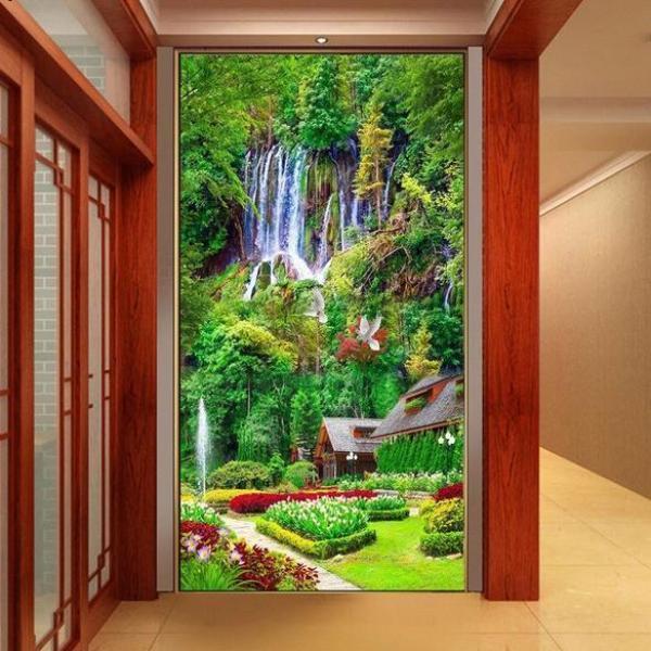 Haus in den Bergen ab 40x100cm