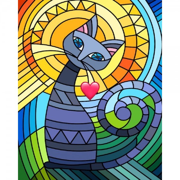Katzen-kunst