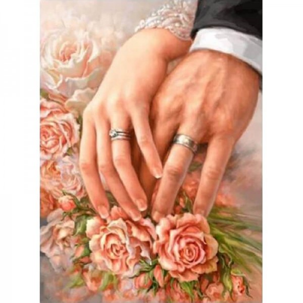 Hochzeitspaar-Hände