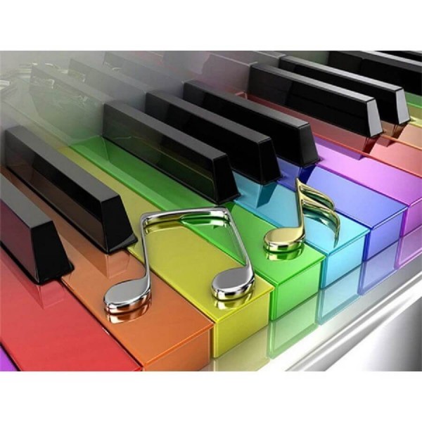 Klavier und Noten