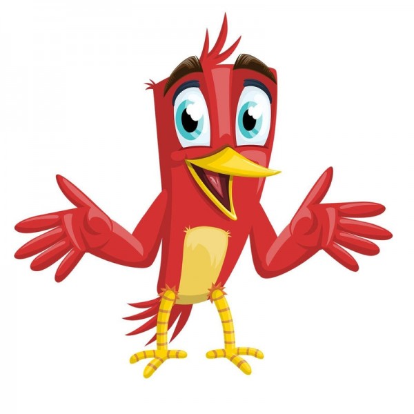 Roter Vogel