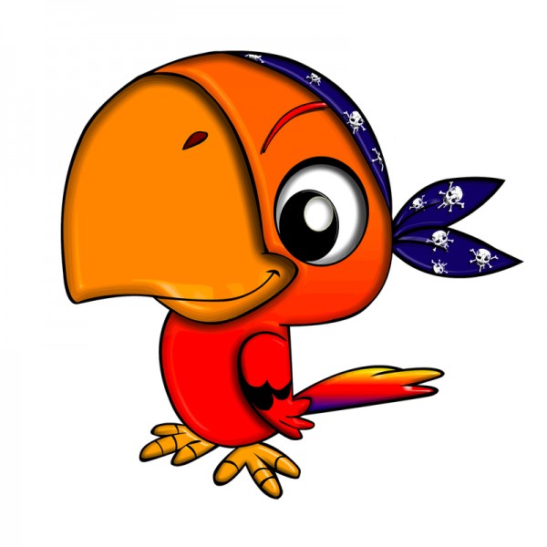 Piraten-Papagei