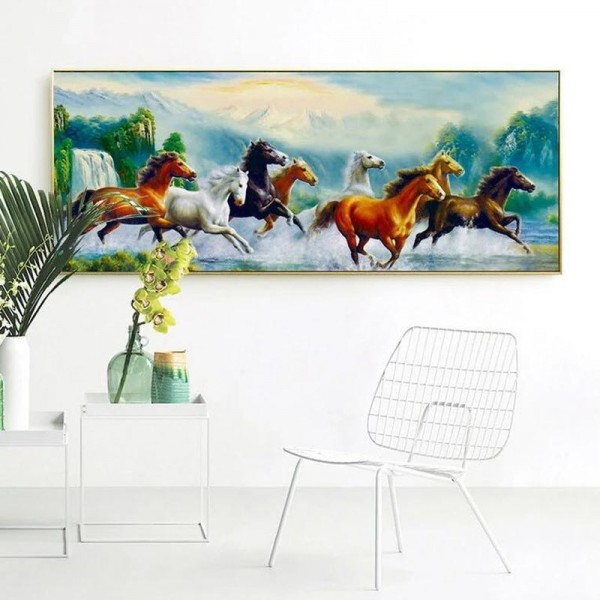 Pferdemalerei ab 40x100cm