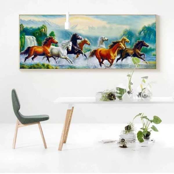 Pferdemalerei ab 40x100cm