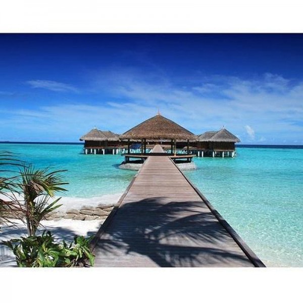 Ferienhäuser im Meer