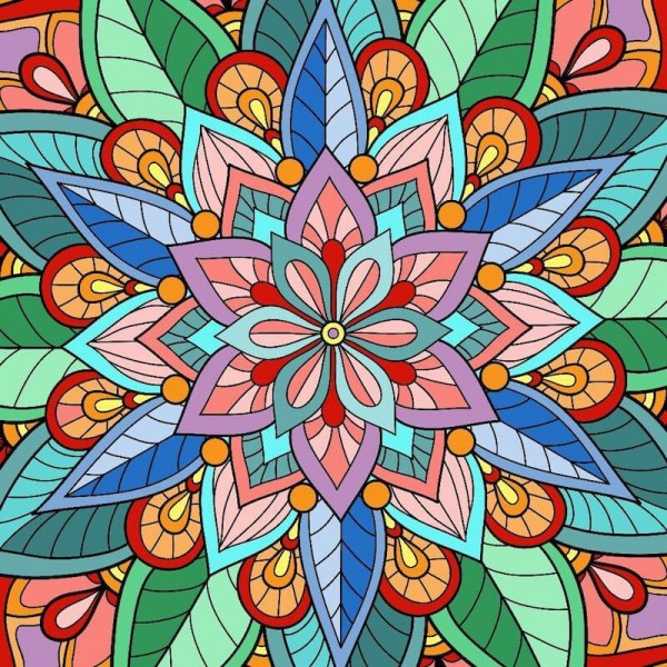 Mandala Pastell
