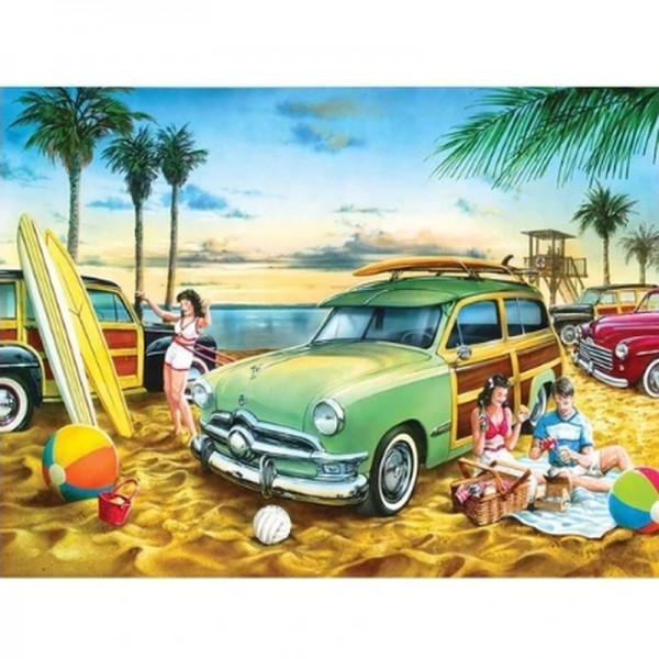 Tag am Strand