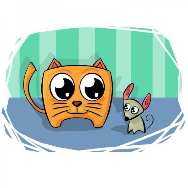 Katze und Maus