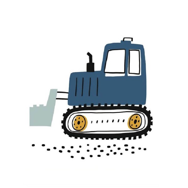 Traktor mit Pflug