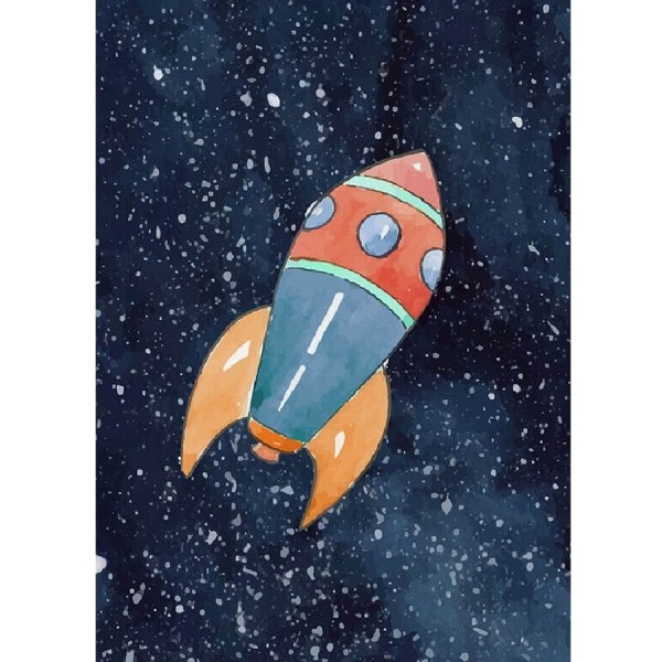 Die Weltraumrakete