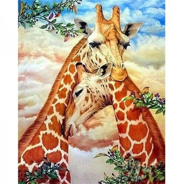 Giraffen | Malen nach Zahlen
