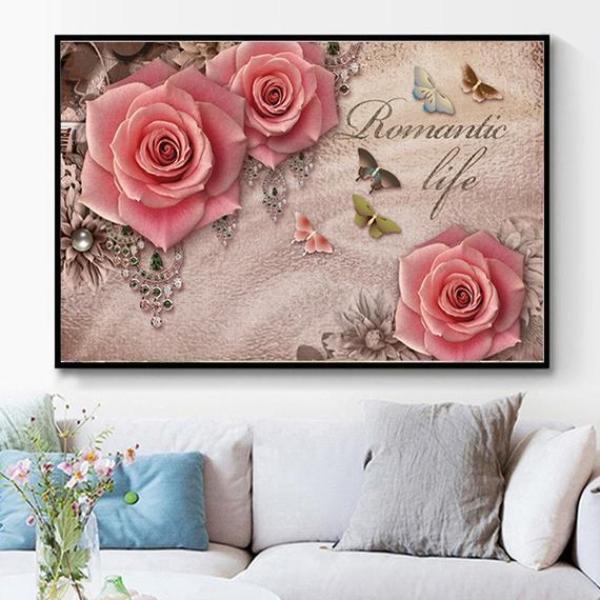 Romantisches Leben ab 50x80cm
