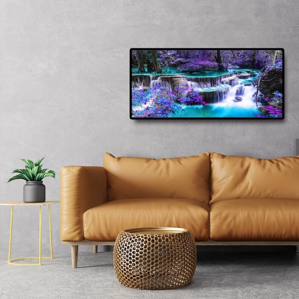 Schöner Wasserfall 50x100cm