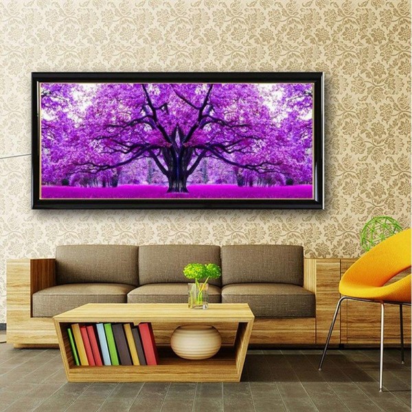 Violetter Baum ab 40x100cm