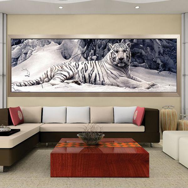 Weißer Tiger 40x120cm