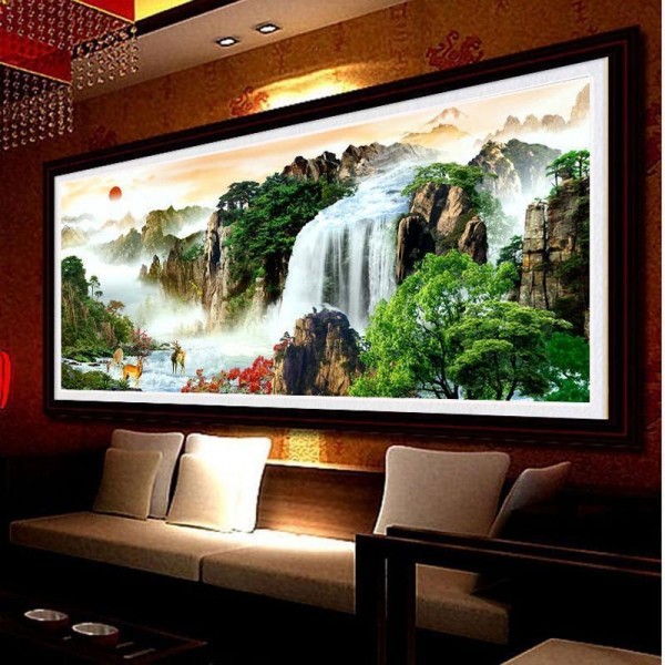 Wasserfall ab 40x100cm