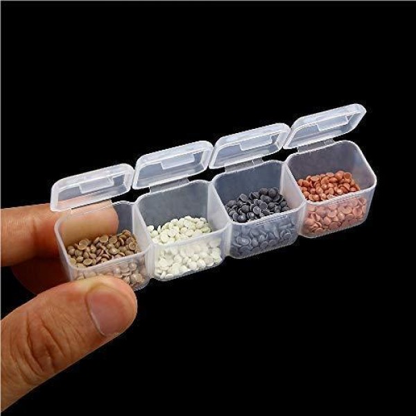 Sortierbox transparent | 28 Boxen