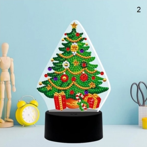 3D-Weihnachtslampe | 11 Motive