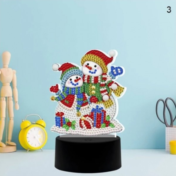 3D-Weihnachtslampe | 11 Motive