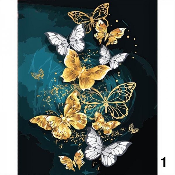 Schmetterlinge aus Gold | 6 Typen