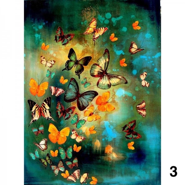 Schmetterlinge aus Gold | 6 Typen