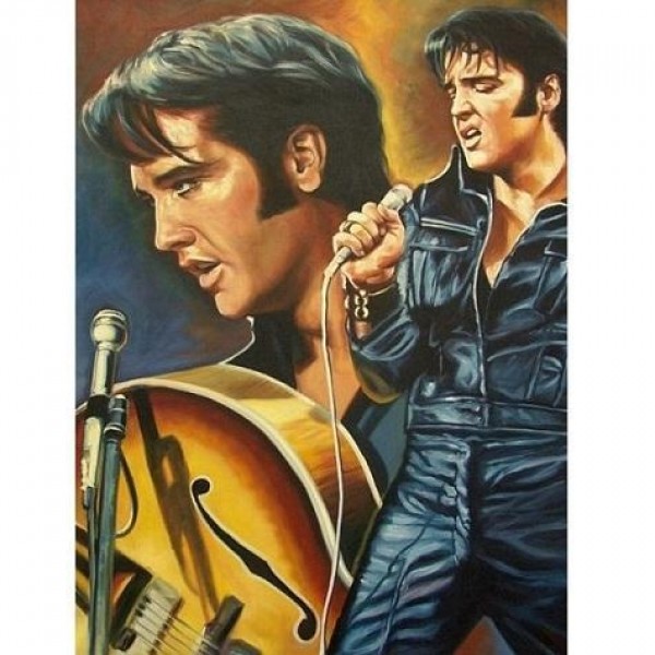 Elvis Presley singend