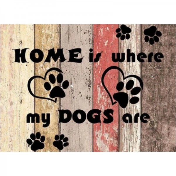 Zuhause ist, wo meine Hunde sind