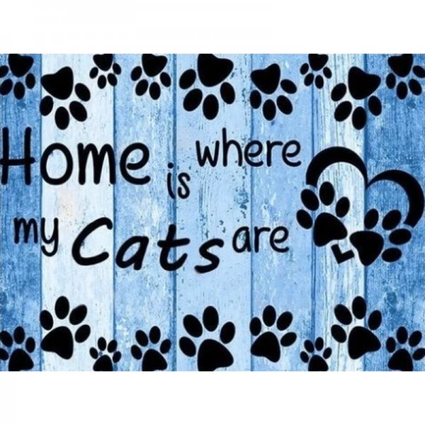 Zuhause ist, wo meine Katzen sind