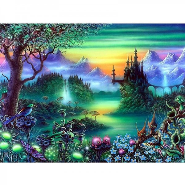 Fantasie Landschaft