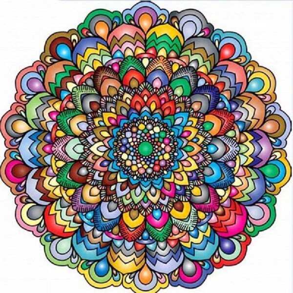 Mandala-Bunt
