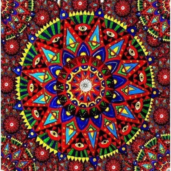 Mandala rot