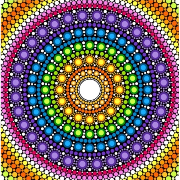 Mandala-Regenbogen
