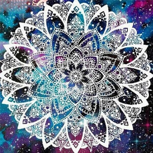Mandala weiss